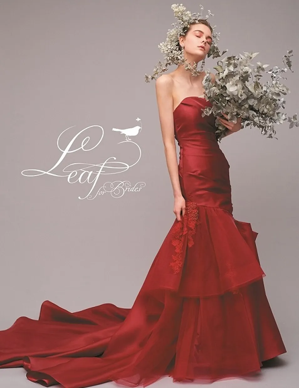 Leaf for Bride wedding dress